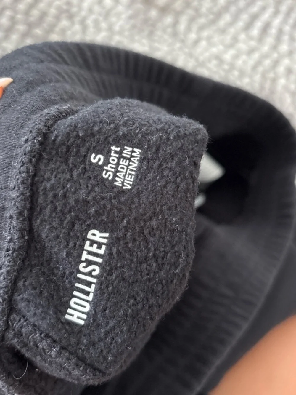 Hollister Kids Black Wide-Leg Sweatpants